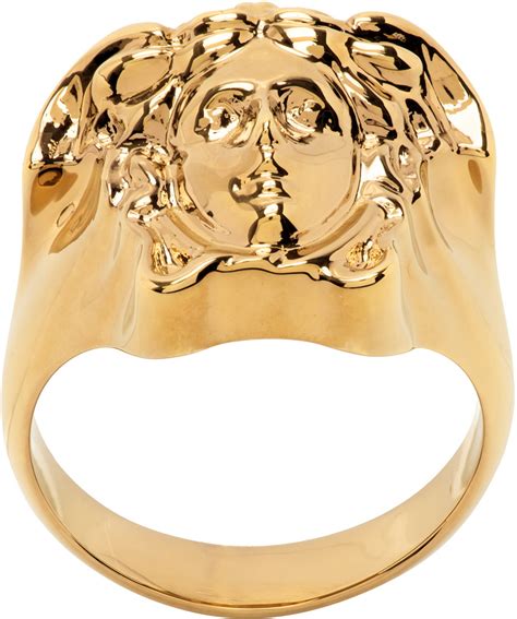 overige sieraden versace medusa|Versace Medusa ring.